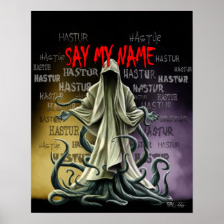 Zeg mijn naam: Hastur Hastur Hastur Poster