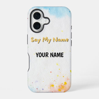 Zeg Mijn Naam iPhone 16 Hoesje