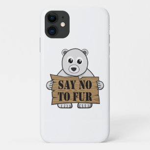 Zeg nee tegen Fur iPhone 11 Hoesje