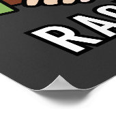 Zeg nee tegen racisme poster (Hoek)