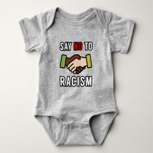 Zeg nee tegen racisme romper