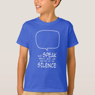 Zeg niets t-shirt
