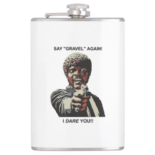 Zeg opnieuw grind als ik ben dat je fietst. heupfles