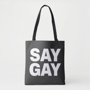 ZEG ROZE Grappige LGBTQ trots Draagtas