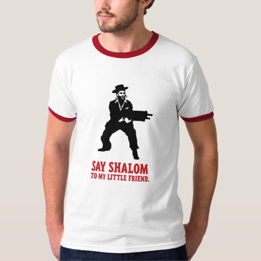 Zeg Shalom T-Shirt (Voorkant)