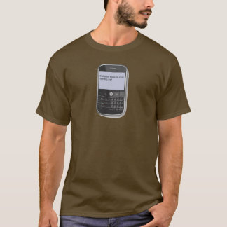 Zeg tegen je moeder dat ik niet meer mag sms'en t-shirt