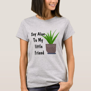 Zeg tegen mijn kleine vriend Funny T-shirt Design