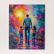 Zeg vrolijke Vaderdag op een unieke manier