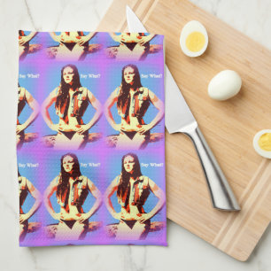 zeg wat een keukenhanddoek voor bikini - meisjes