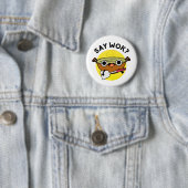 Zeg Wok Funny Chinese Wok Pun Ronde Button 5,7 Cm (In situ)