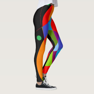 Zeg wow tegen grote patronen in rood groen en met leggings