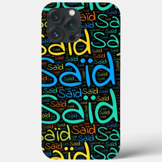 Zegde Case-Mate iPhone Case (Achterkant)