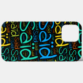 Zegde Case-Mate iPhone Case (Achterkant (horizontaal))