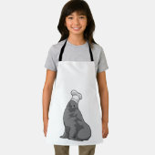 Zegel als Cook met Chef-pet Schort (Insitu)