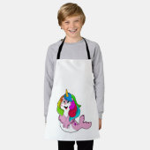 Zegel als Unicorn Schort (Gedragen)