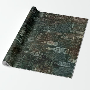 zegel Catalogusadvertenties 1906 Shabby Chic Cadeaupapier