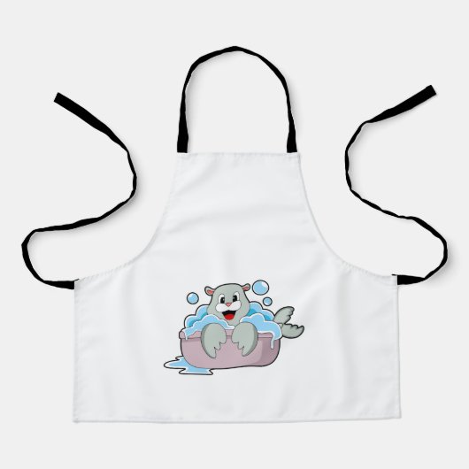 Zegel in Bathtub Schort (Voorkant)