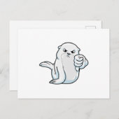 Zegel met Afkeuren Briefkaart (Voorkant / Achterkant)