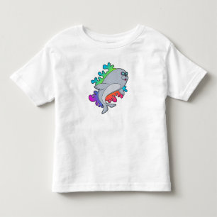 Zegel met bril kinder shirts