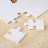 Zegel met Scarf Legpuzzel (Zijkant)