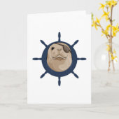 Zegel met schepruim kaart (Gele Bloem)