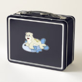 Zegel met vis (Achterkant)