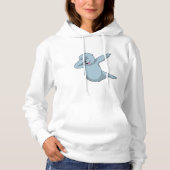 Zegel op Hip Hop Dance Dab Hoodie (Voorkant)