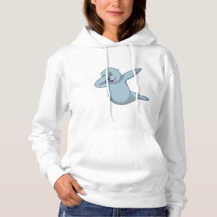 Zegel op Hip Hop Dance Dab Hoodie