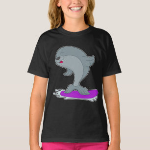 Zegel Snowboard Wintersporten T-shirt