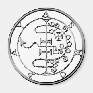 Zegel van Asmoday Asmodeus Magneet