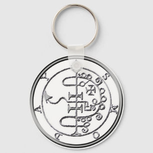 Zegel van Asmoday Asmodeus Sleutelhanger
