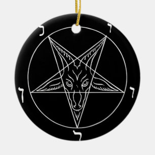 Zegel van Baphomet Keramisch Ornament