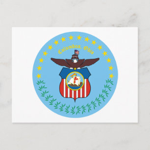 Zegel van Columbus, Ohio Briefkaart
