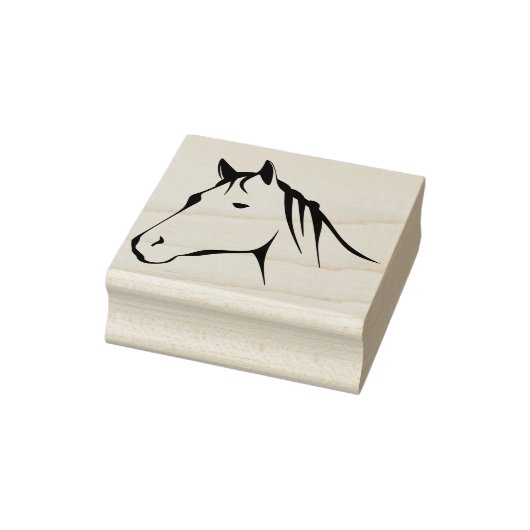 zegel van de paardenkop 	rubberstempel (Stempel)