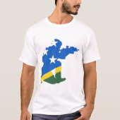 Zegel van de Salomonseilanden T-shirt (Voorkant)