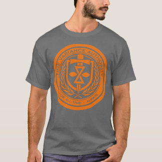 Zegel van de tijd variantie Auity Sinaasappel T-shirt