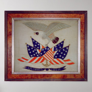 Zegel van de Verenigde Staten van Amerika, c.1840 Poster