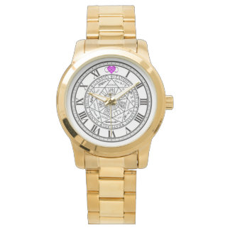 Zegel van de zeven Archangels Wrist Watch Horloge