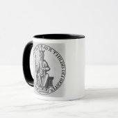 Zegel van Empress Matilda Mok (Voorkant links)