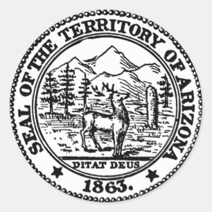 ZEGEL VAN HET GRONDGEBIED VAN ARIZONA 1963