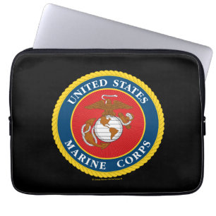 Zegel van het Korps Mariniers - Flat Laptop Sleeve