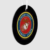 Zegel van het Korps Mariniers - Flat Ornament (voorkant)