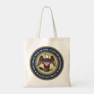 Zegel van Mississippi (Amerikaanse staat) Tote Bag