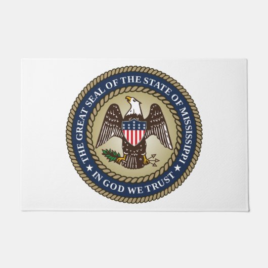 Zegel van Mississippi Deurmat (Voorkant)