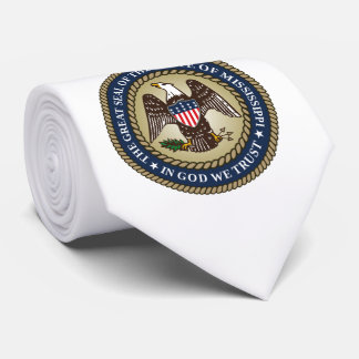 Zegel van Mississippi Stropdas