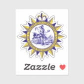 Zegel van Nashville, Tennessee Sticker (Vel)
