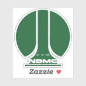 Zegel van New Delhi, India Sticker (Vel)