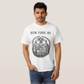 Zegel van New York T-shirt (Voorkant volledig)