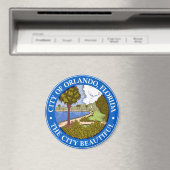 Zegel van Orlando, Florida Magneet (Insitu (Vaatwasser))