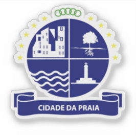 Zegel van Praia, Kaapverdië (Kaapverdië) Sticker